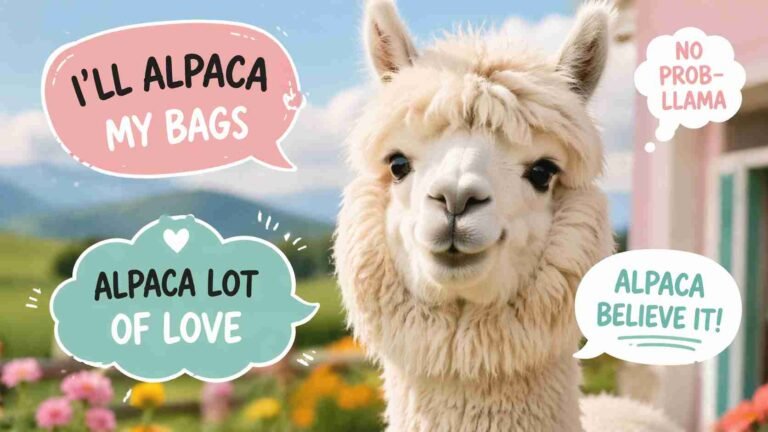 alpaca puns