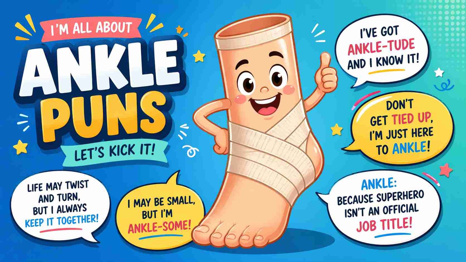 ankle puns and jokes