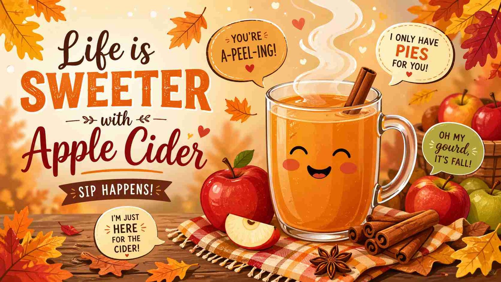 apple cider puns and jokes