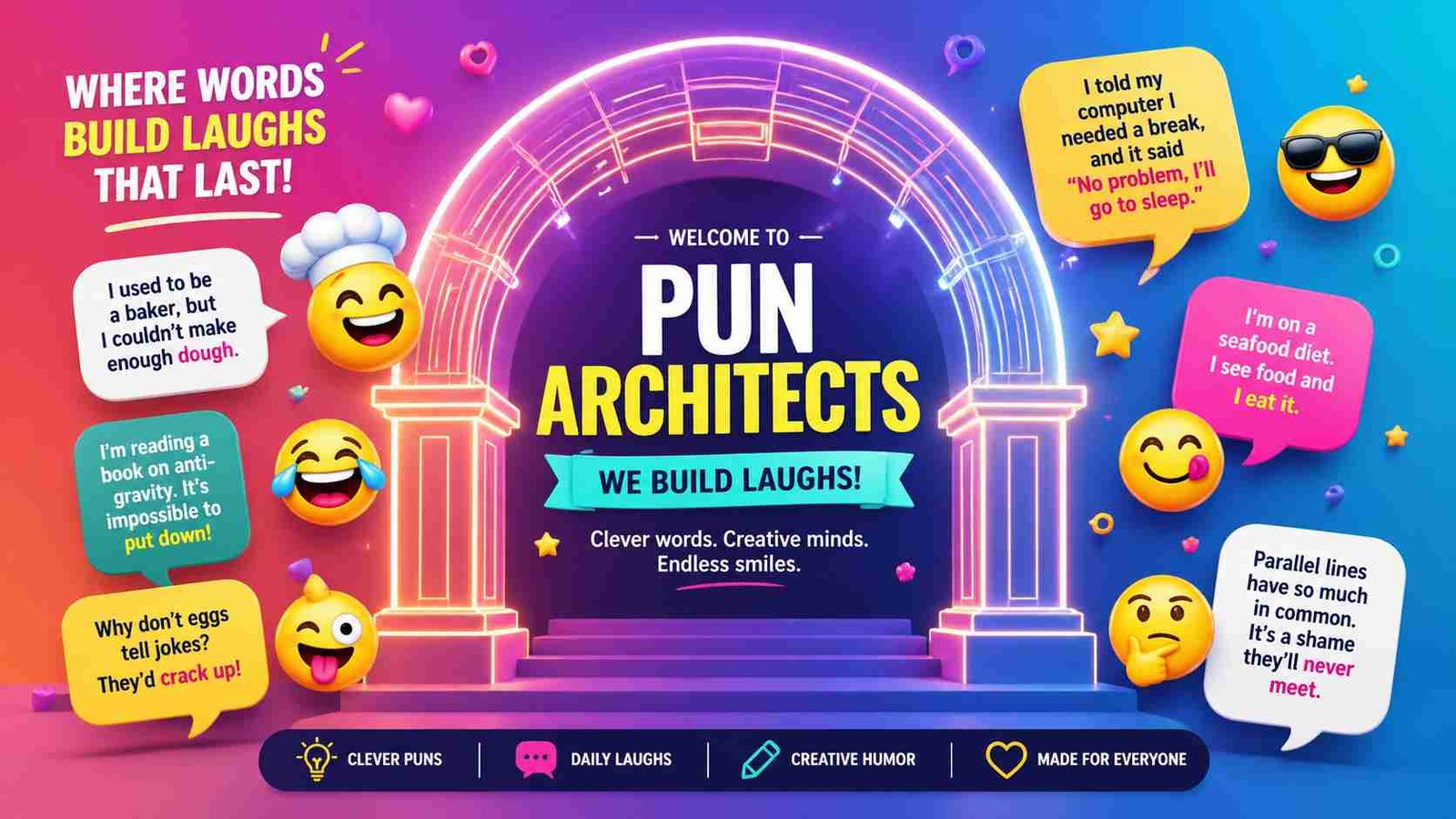 arch puns and jokes