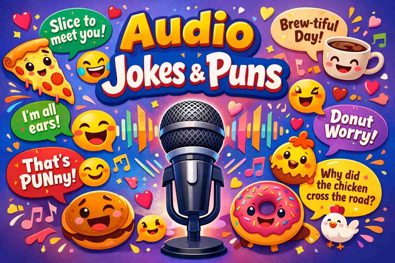 audio jokes and puns