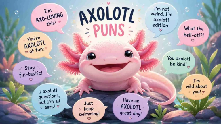 axolotl puns
