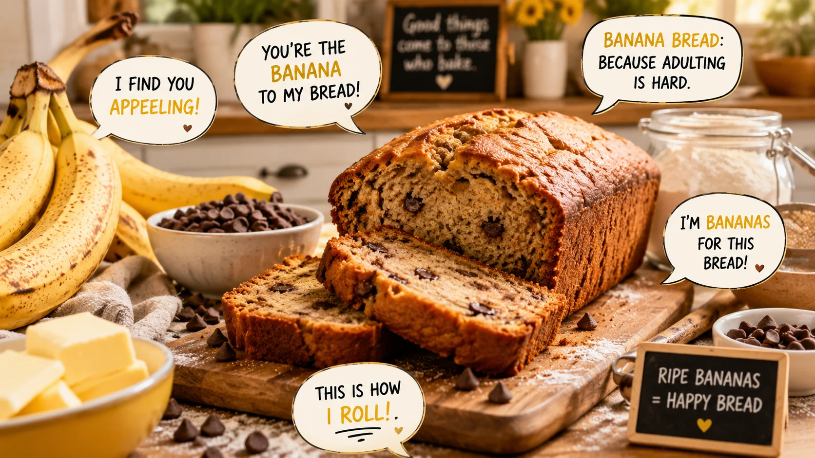 banana bread puns and jokes