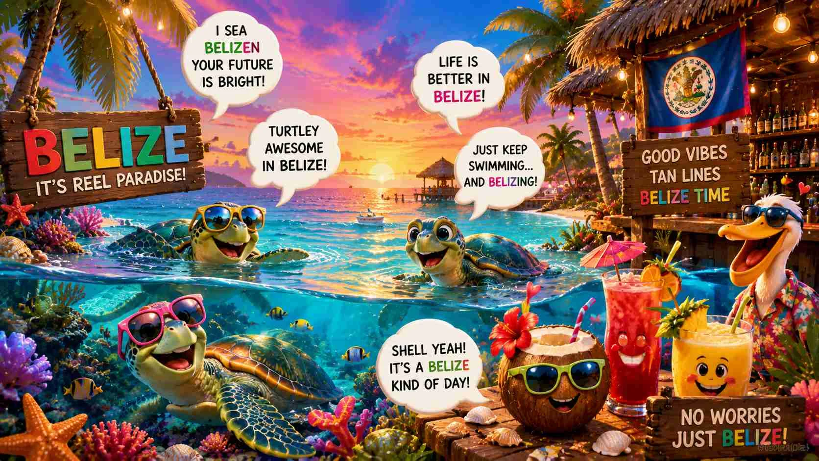 belize puns and jokes