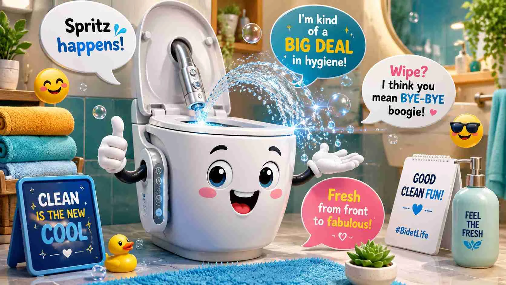 bidet puns and jokes