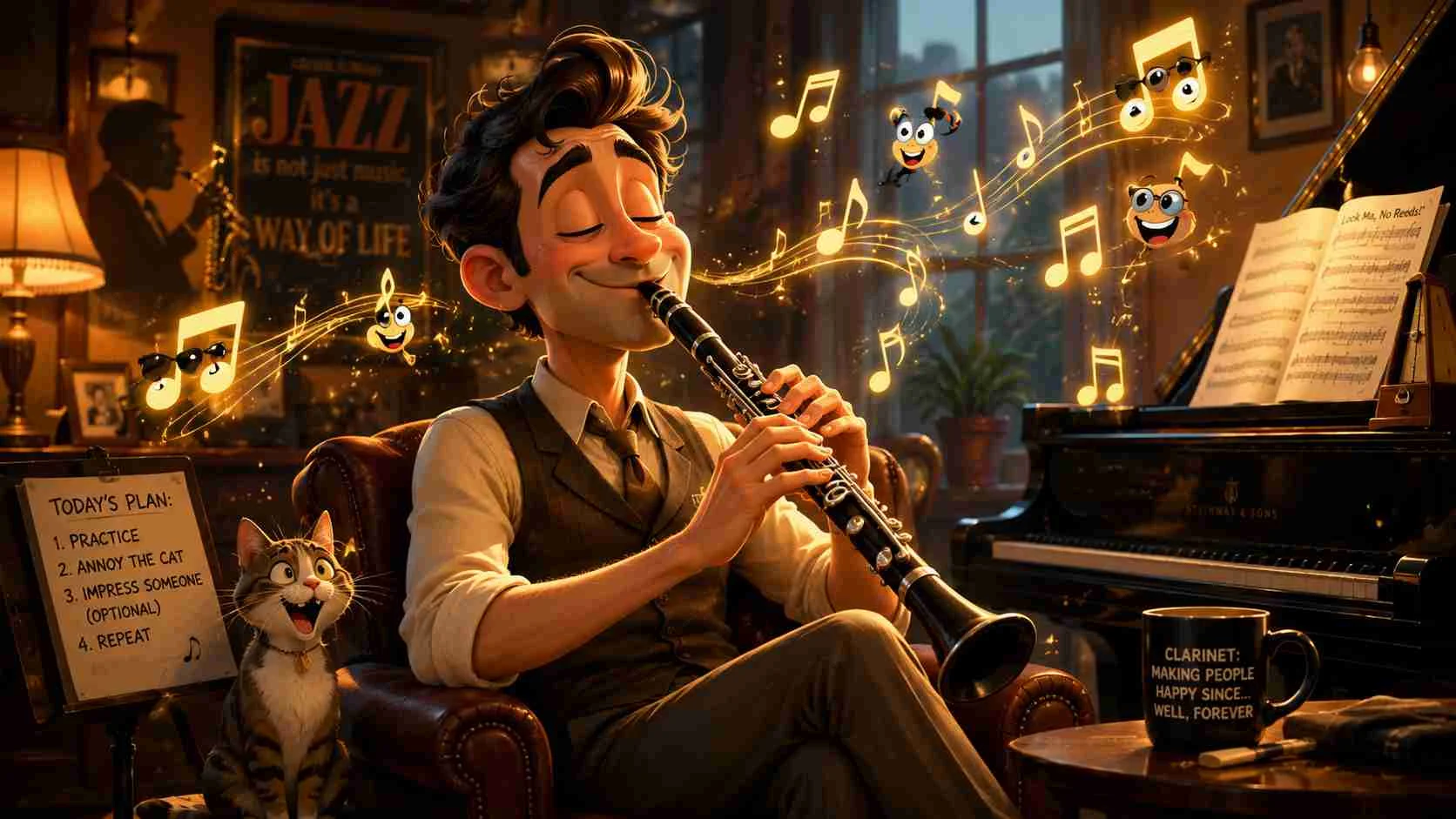 clarinet puns and jokes