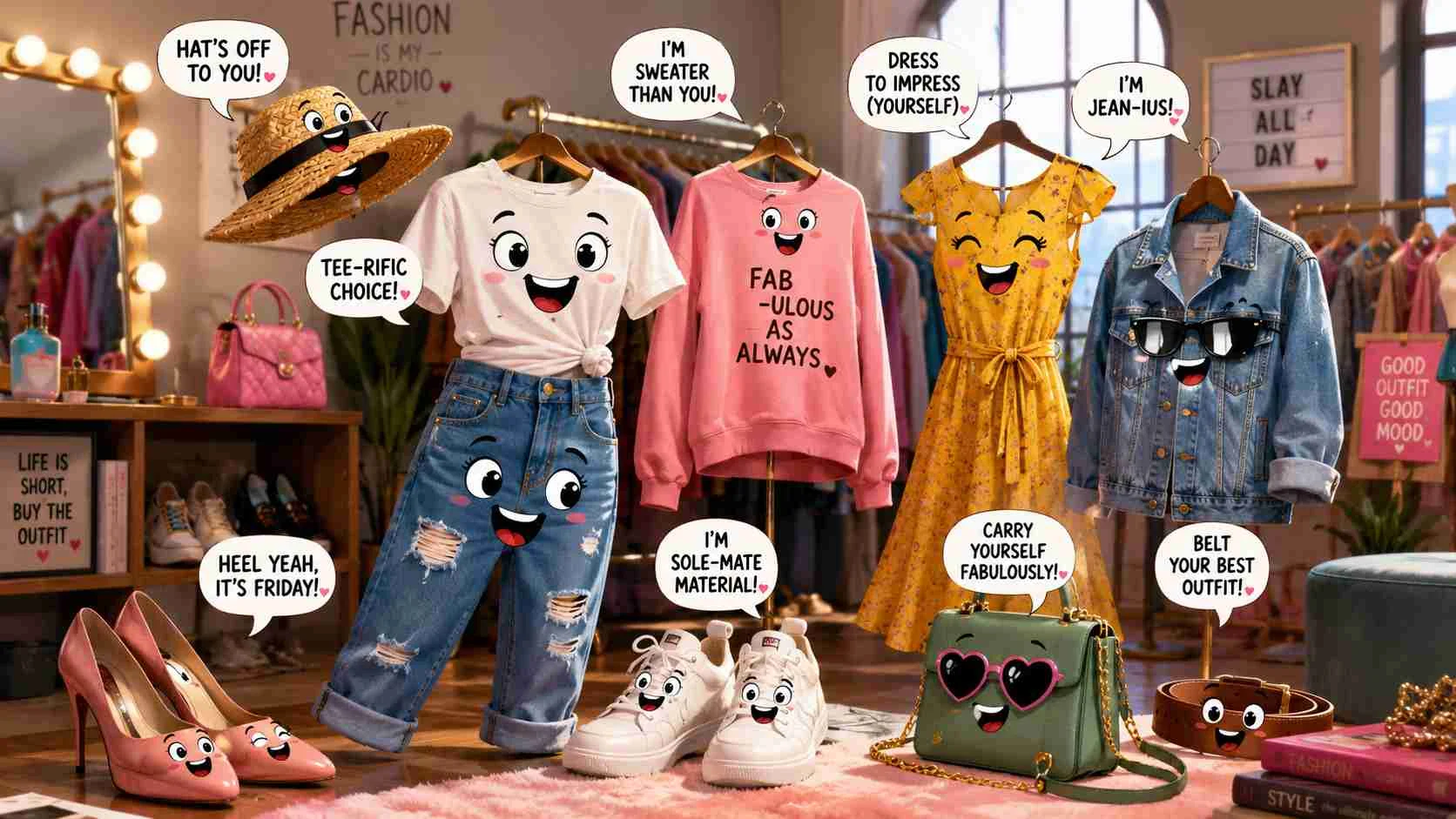 clothing puns and jokes