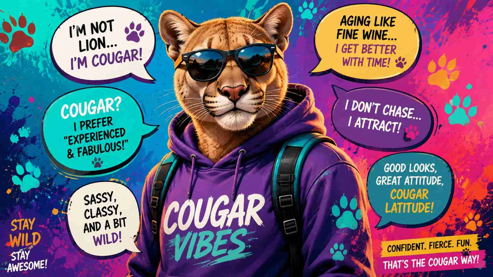 cougar puns and jokes