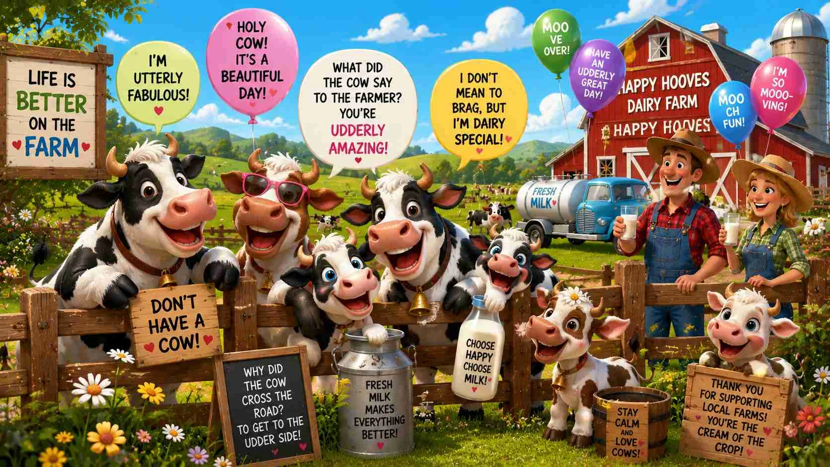 cow puns and jokes