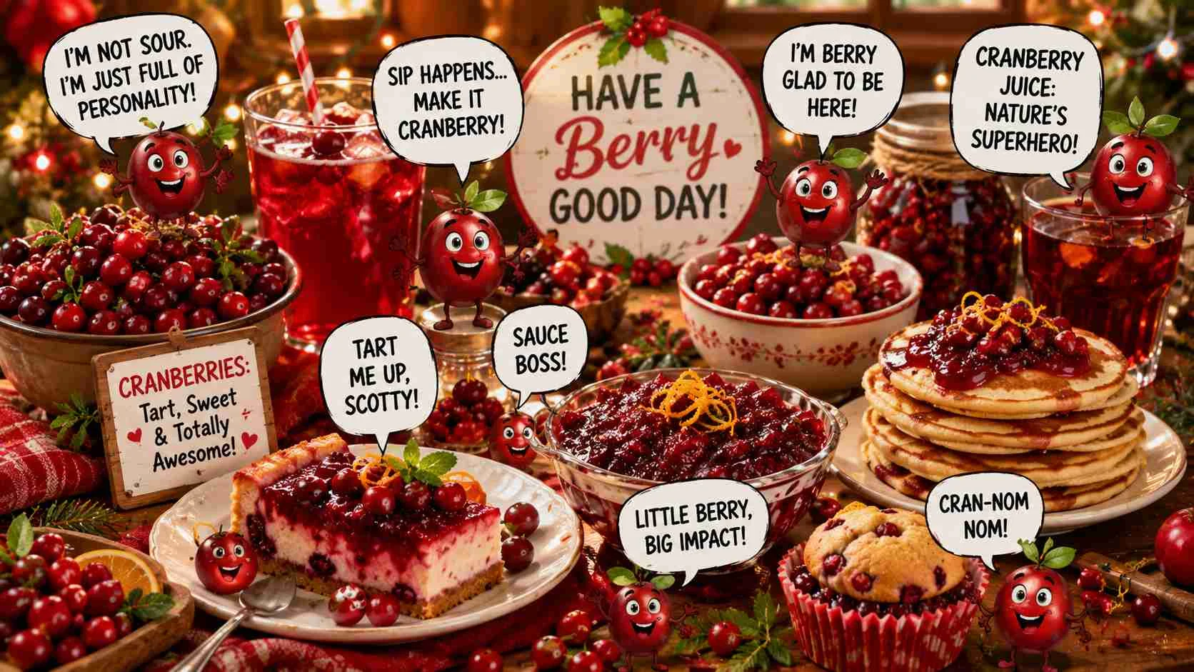 cranberry puns and jokes