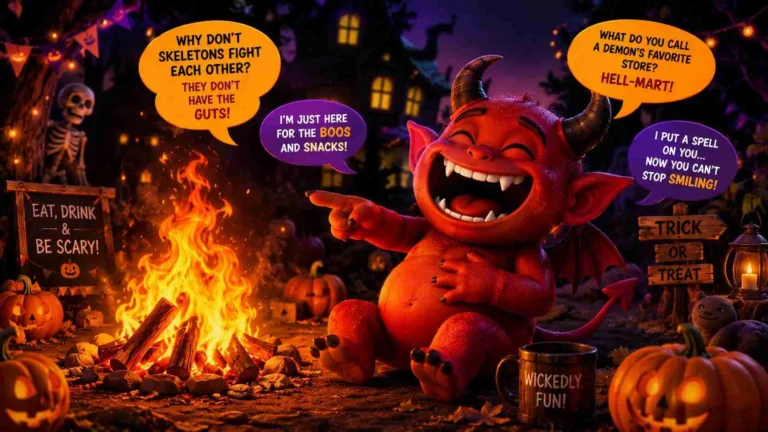 demon puns and jokes