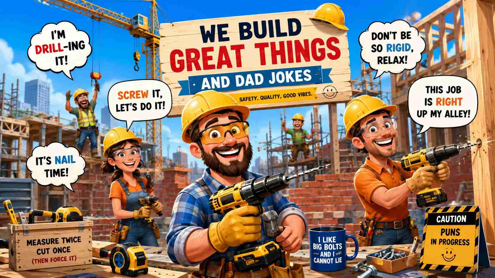 drill puns and jokes