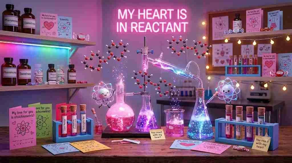 chemistry valentines puns