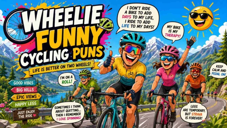 cycling puns