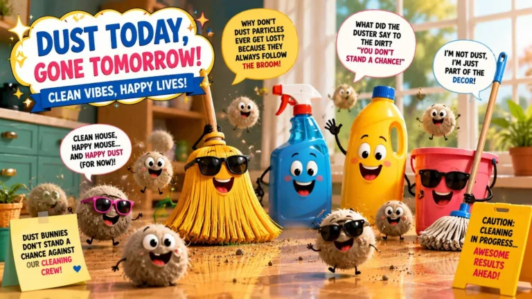 dust puns and jokes