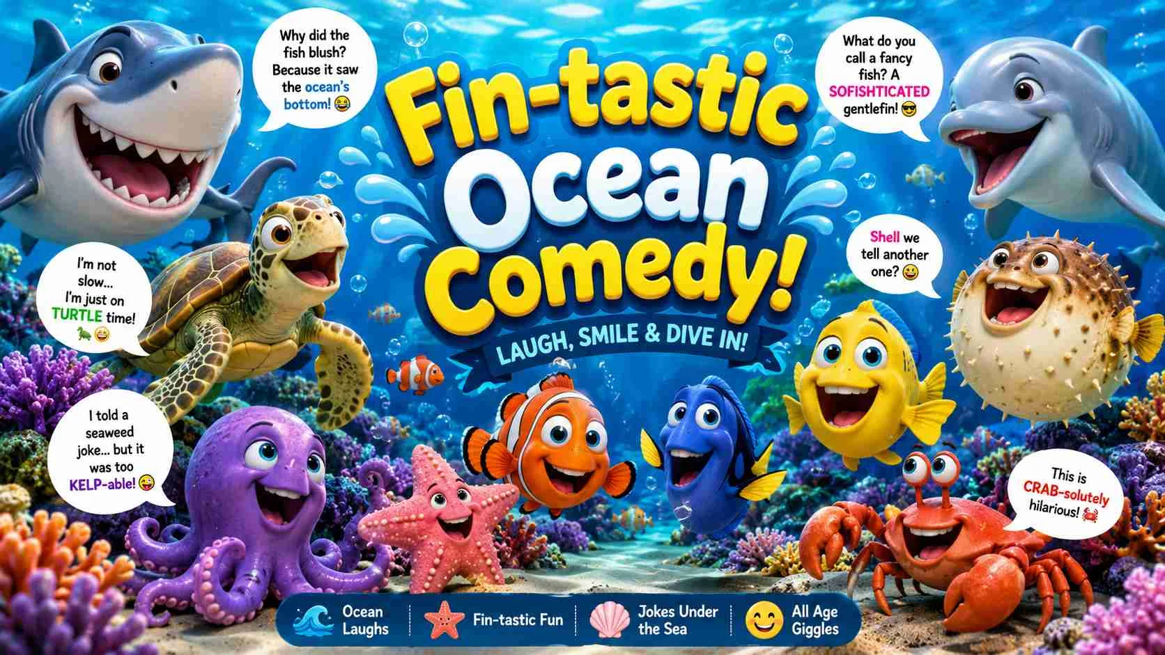 fin puns and jokes