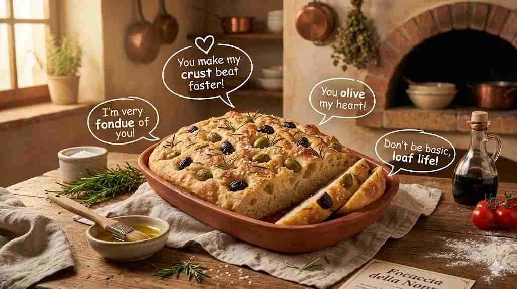 focaccia puns and jokes