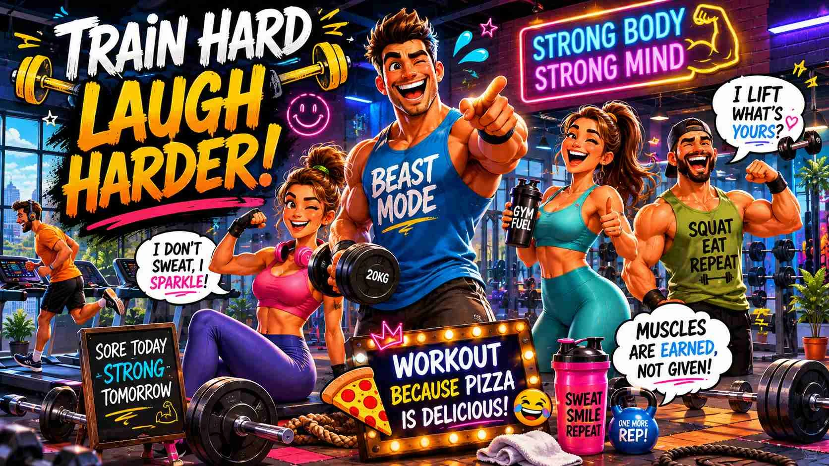 gym puns