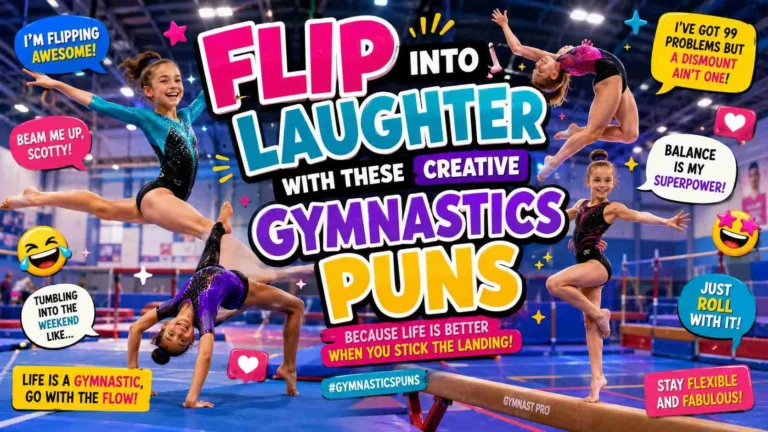 gymnastics puns
