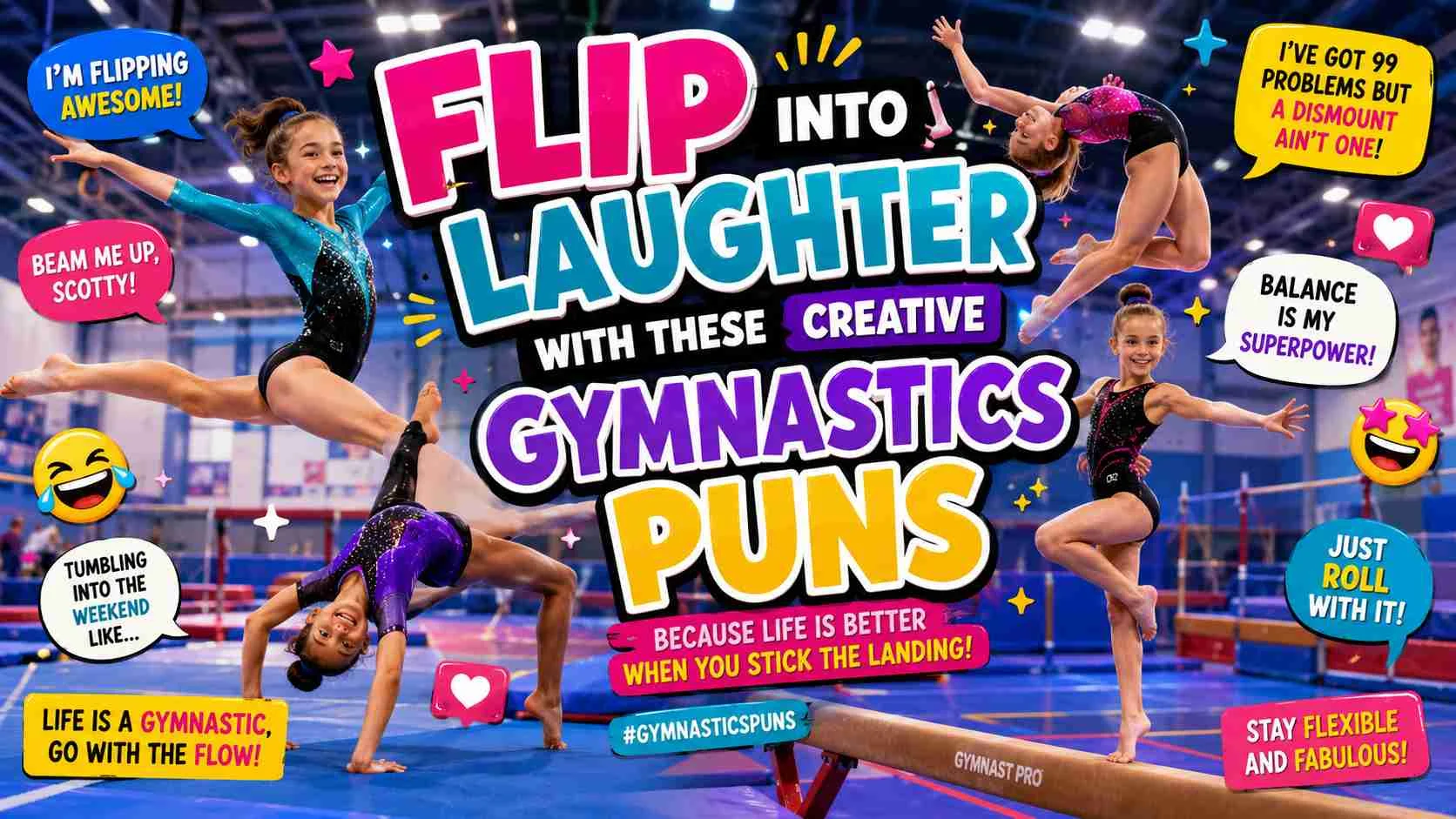 gymnastics puns