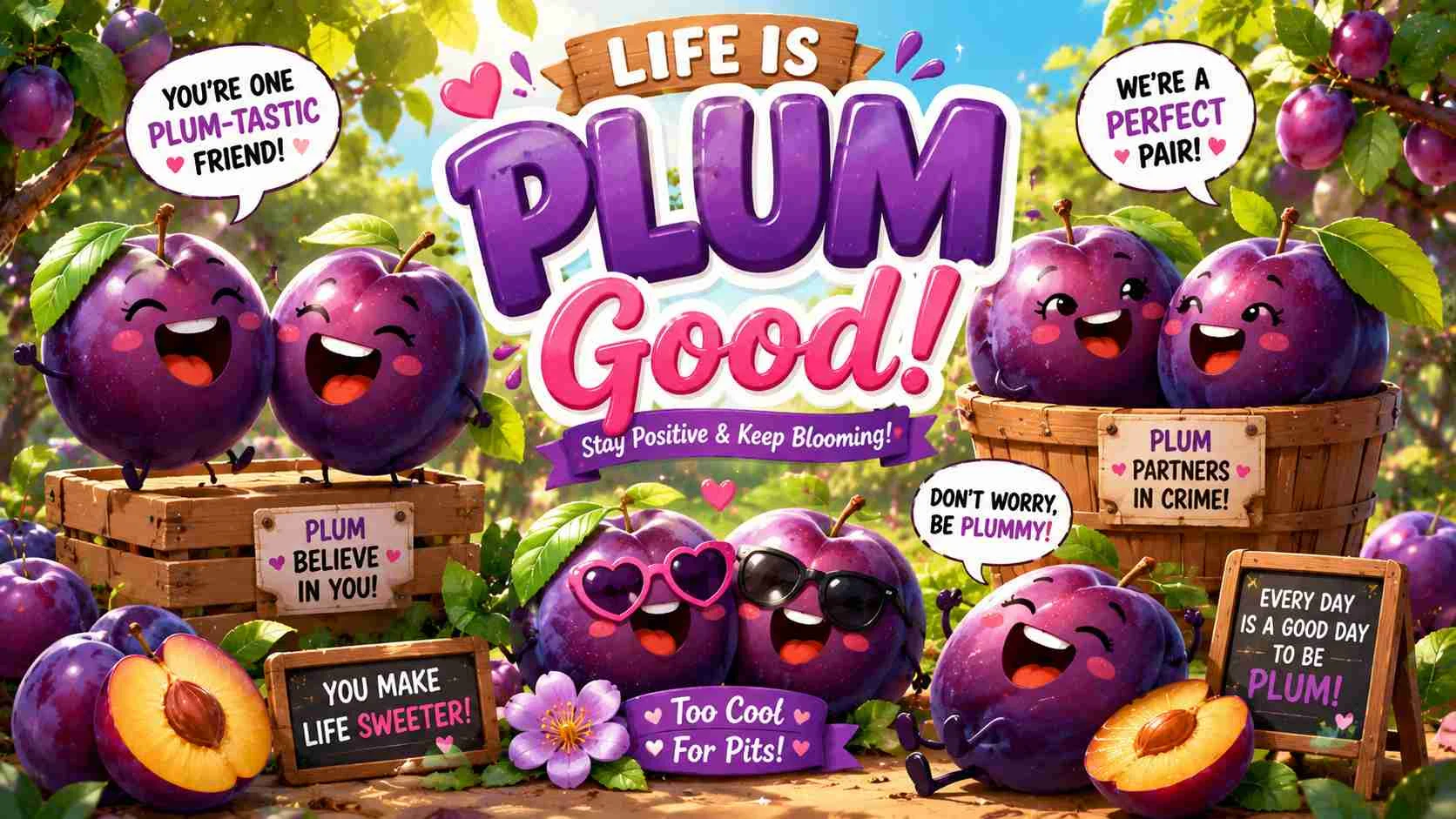 plum puns