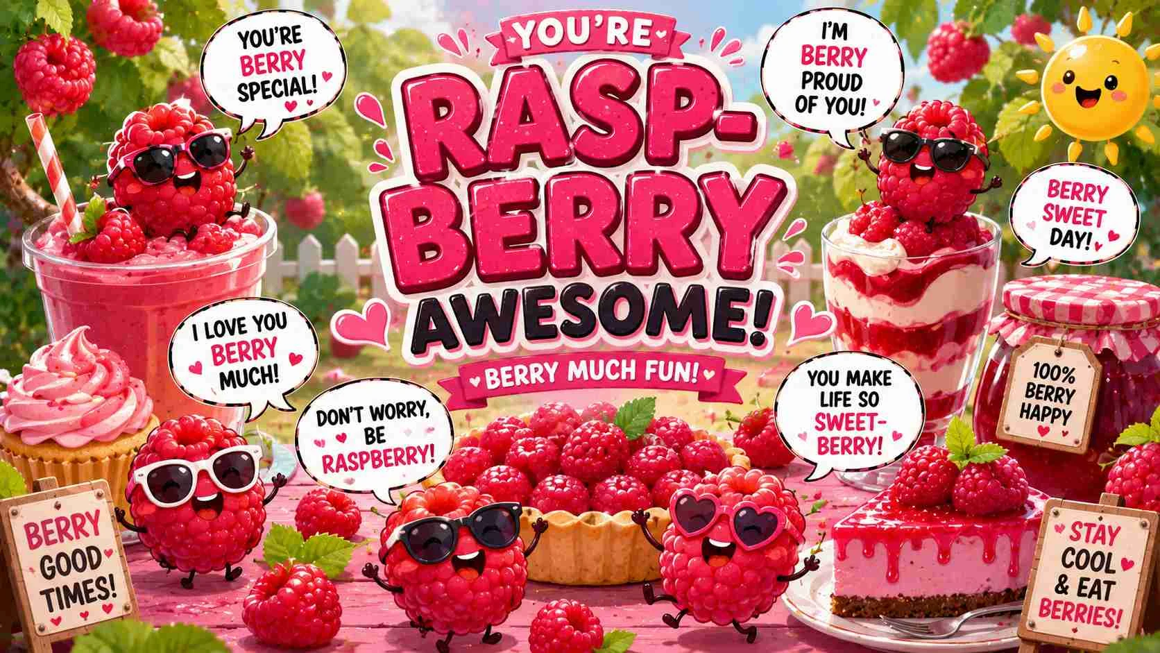 raspberry puns