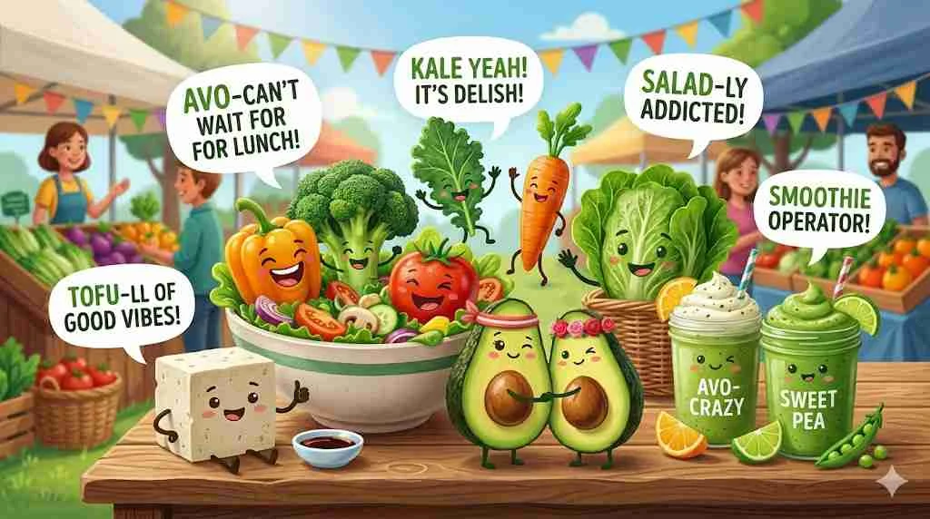 vegan puns
