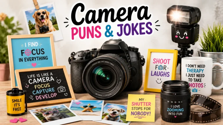 camera puns