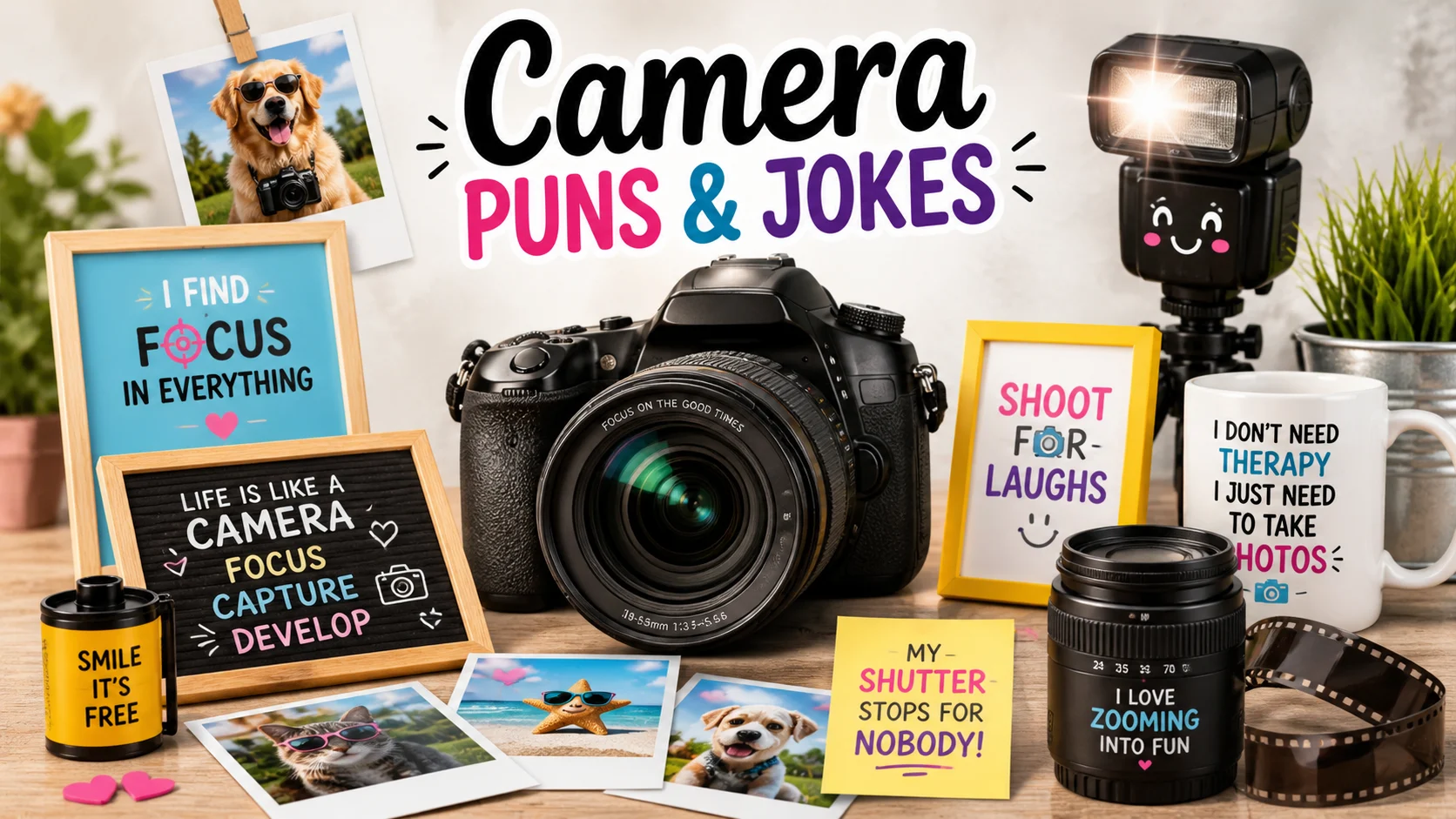 camera puns