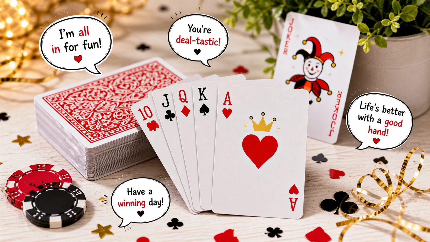 card puns