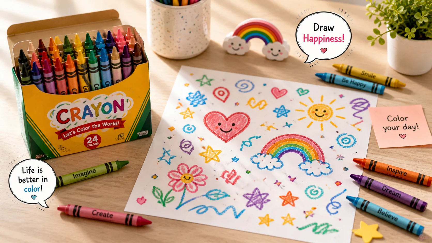 crayon puns