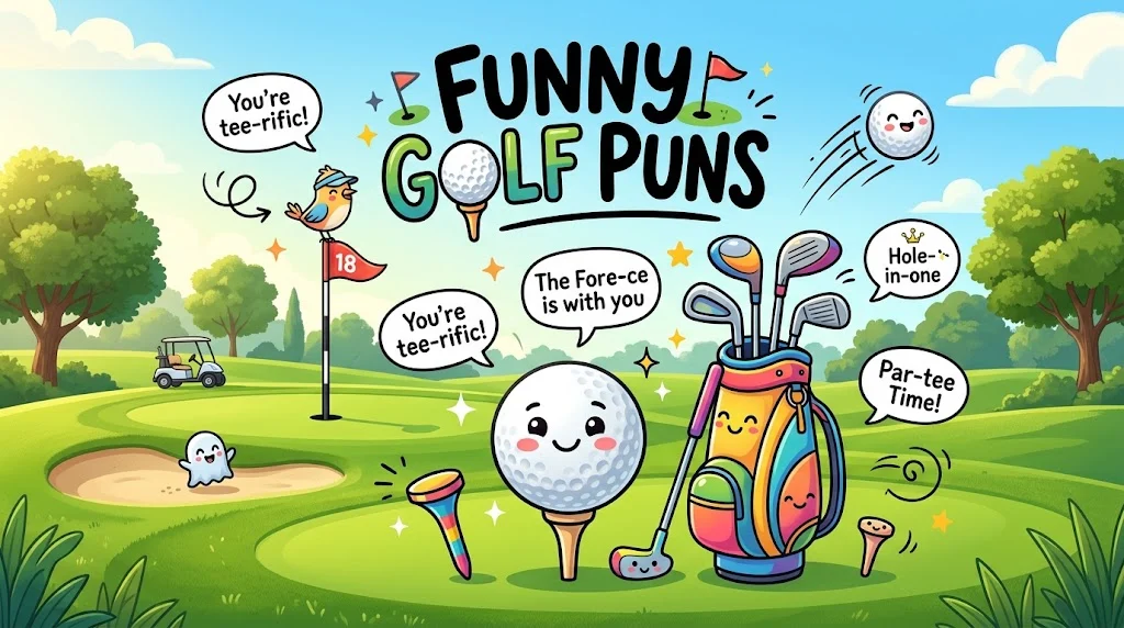funny golf puns