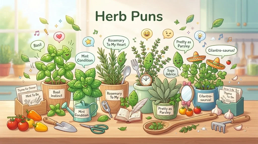 herb puns