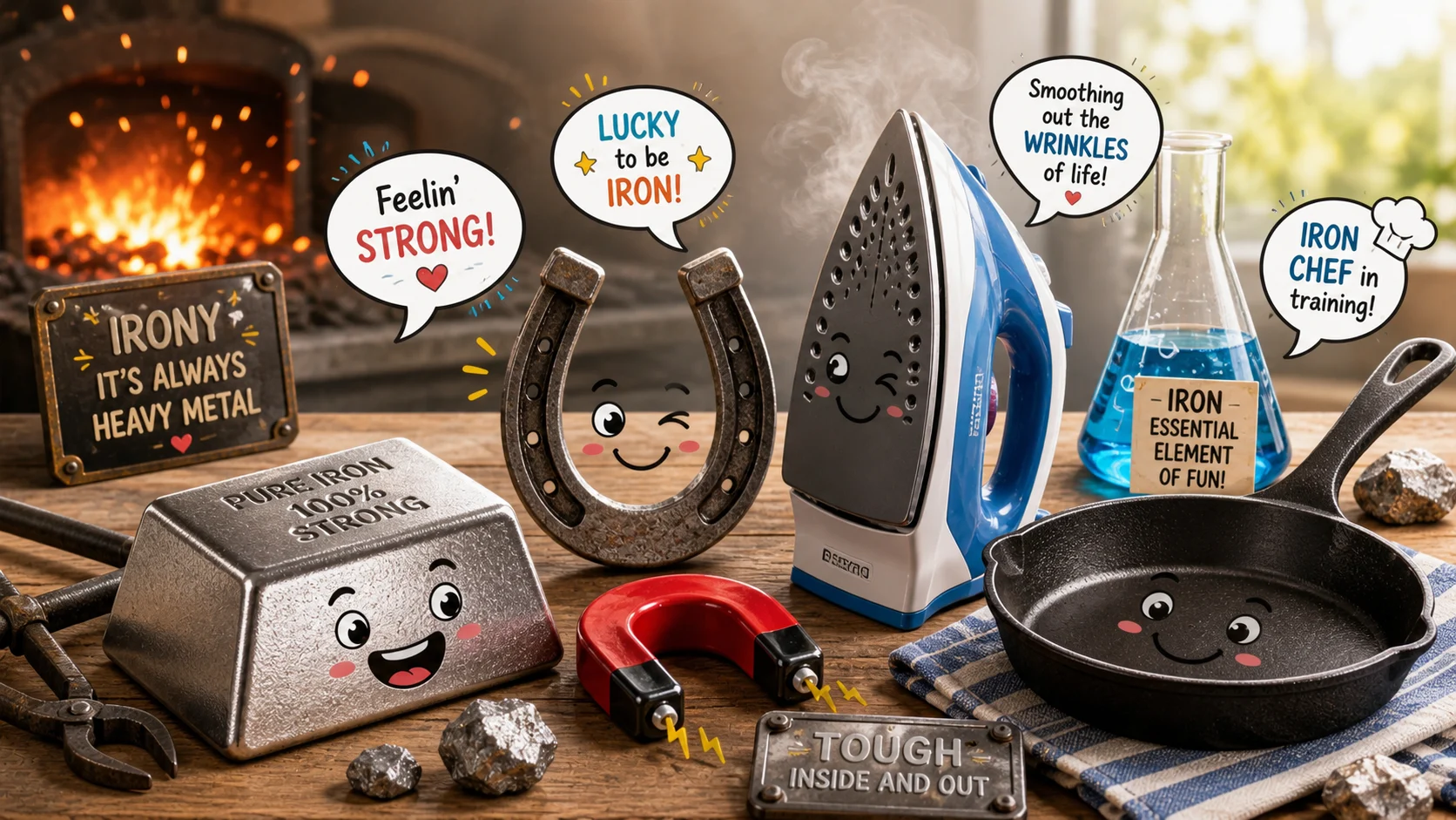 iron puns