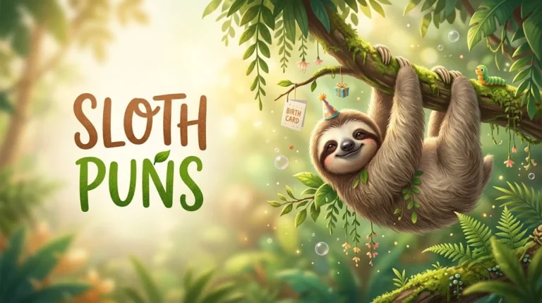 sloth puns