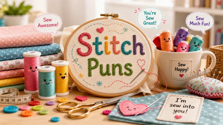stitch puns