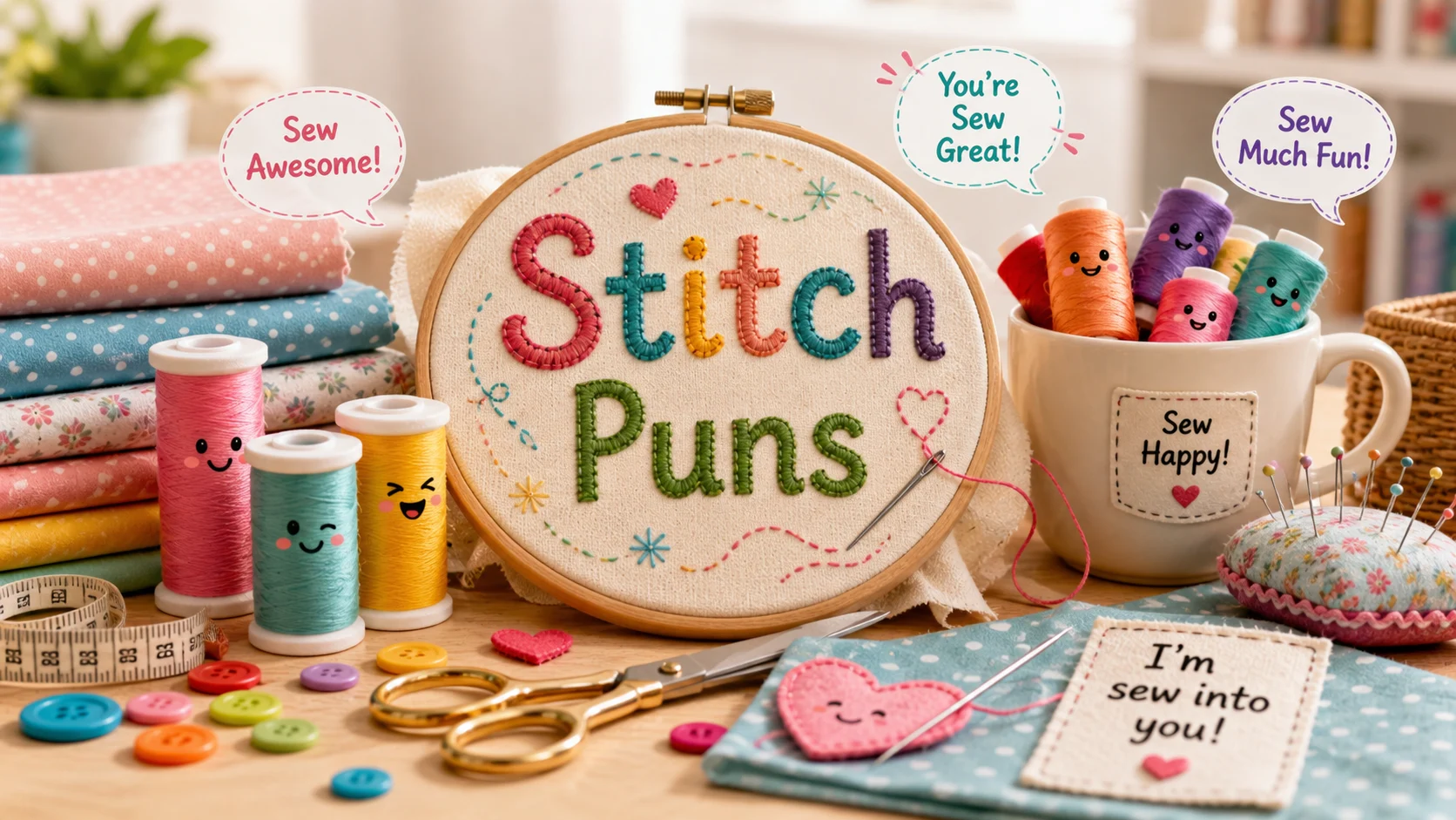 stitch puns