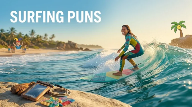 surfing puns