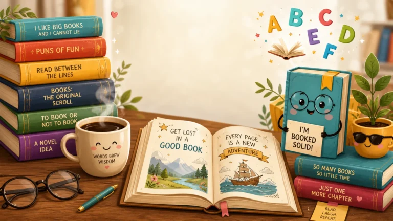 book puns