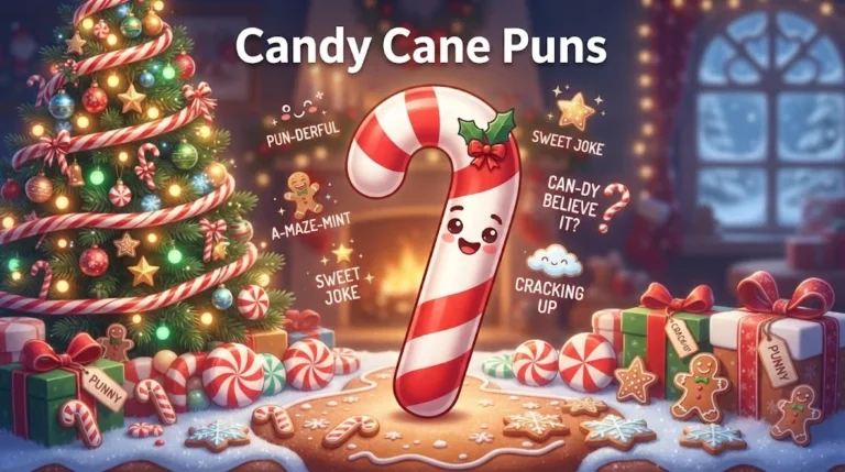 candy cane puns