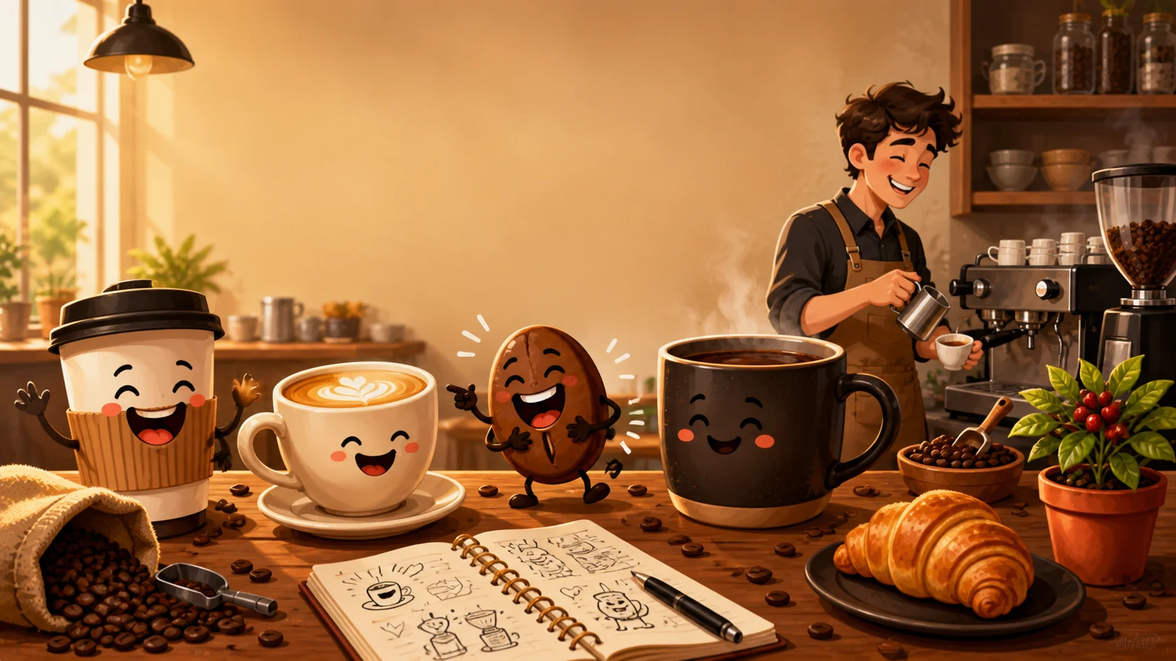 coffee puns