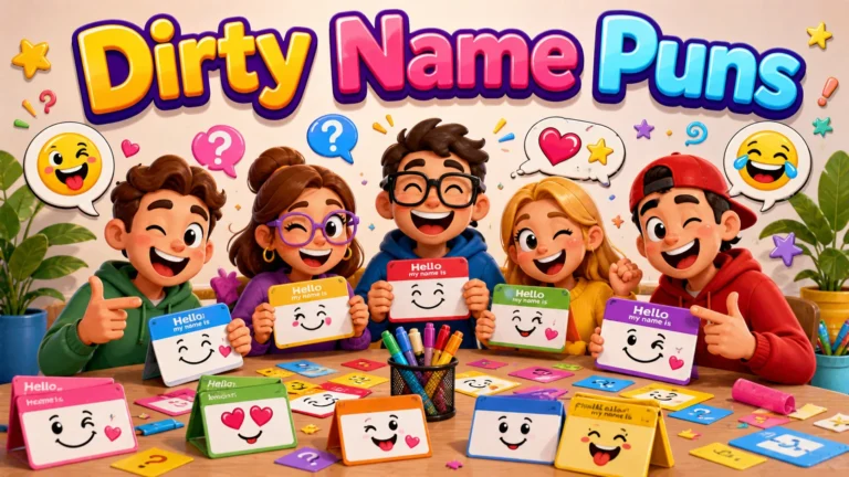 dirty name puns