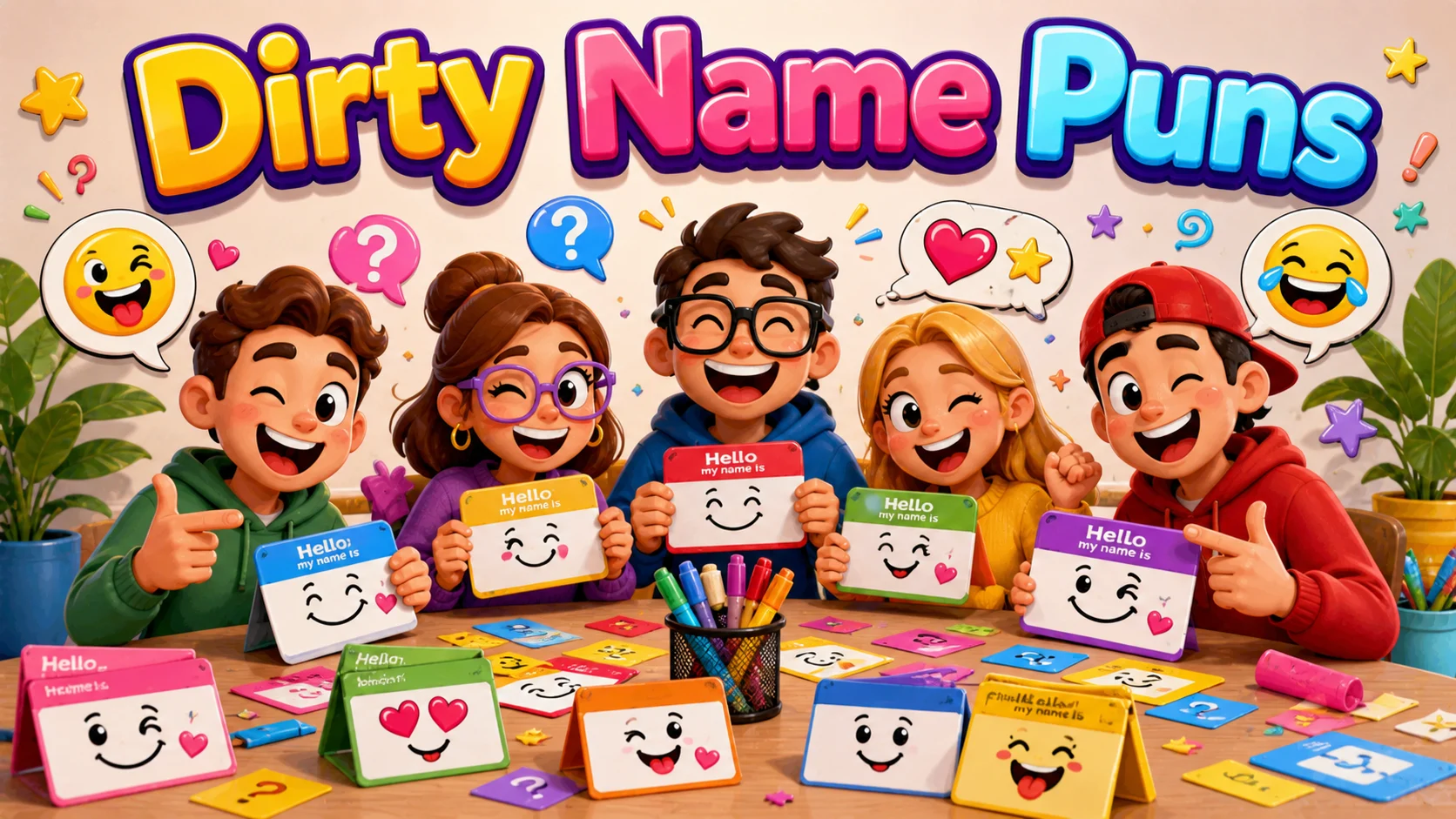 dirty name puns