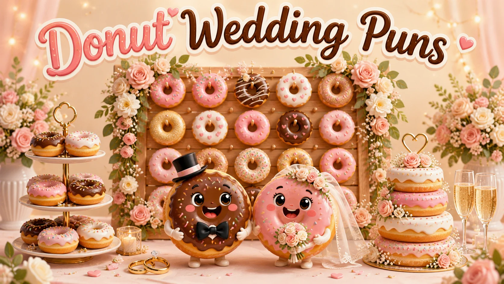 donut wedding puns