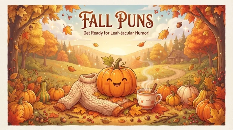 fall puns