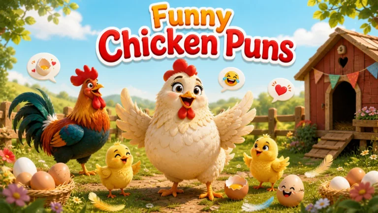funny chicken puns