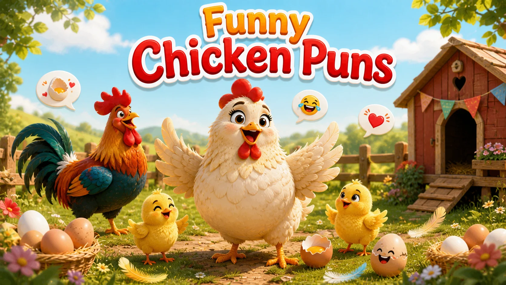 funny chicken puns
