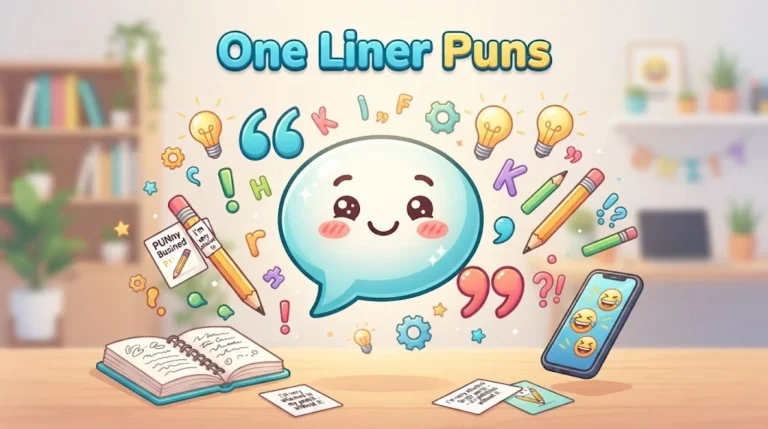 one liner puns