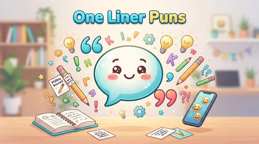 one liner puns